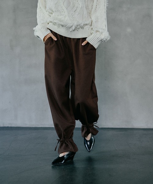 LEPSIM（レプシィム）の「キャンディパンツ　581650（その他パンツ・レディース・チャコールグレー/ブラウン/ブラック・FREE）」の17枚目の写真