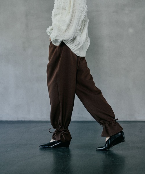 LEPSIM（レプシィム）の「キャンディパンツ　581650（その他パンツ・レディース・チャコールグレー/ブラウン/ブラック・FREE）」の18枚目の写真