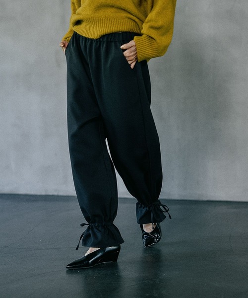 LEPSIM（レプシィム）の「キャンディパンツ　581650（その他パンツ・レディース・チャコールグレー/ブラウン/ブラック・FREE）」の4枚目の写真