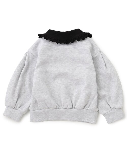 Seraph(セラフ)の「【ジュニア対応】襟付トレーナー(スウェット・キッズ・グレー/オフホワイト/ピンク・80/90/100/110/120/130/140)」の13枚目の写真