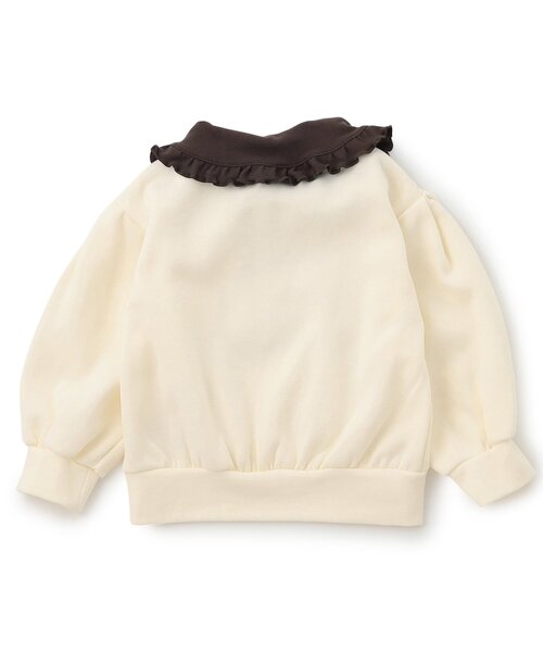 Seraph(セラフ)の「【ジュニア対応】襟付トレーナー(スウェット・キッズ・グレー/オフホワイト/ピンク・80/90/100/110/120/130/140)」の14枚目の写真