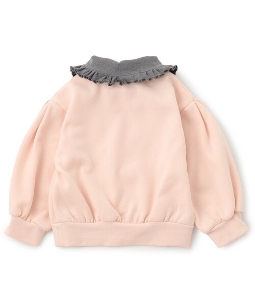 Seraph(セラフ)の「【ジュニア対応】襟付トレーナー(スウェット・キッズ・グレー/オフホワイト/ピンク・80/90/100/110/120/130/140)」の15枚目の写真