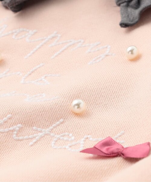 Seraph(セラフ)の「【ジュニア対応】襟付トレーナー(スウェット・キッズ・グレー/オフホワイト/ピンク・80/90/100/110/120/130/140)」の18枚目の写真