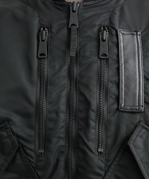 WHITE MOUNTAINEERING（ホワイトマウンテニアリング）の「【White Mountaineering / ホワイトマウンテニアリング】WM×ALPHA INDUSTRIES MA-1 JKT（MA-1・メンズ・ブラック・M/S/XL/L）」の12枚目の写真