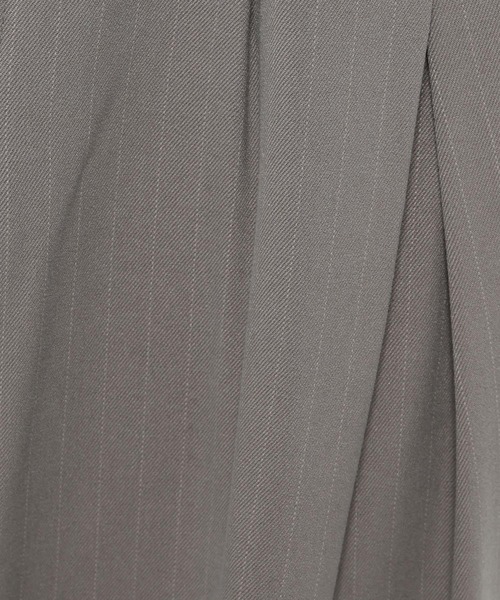 HARE（ハレ）の「【SET UP対応】ダブルウィーブストライプディープタックワイドパンツ(HARE)（スラックス・メンズ・グレー/ブラック・MEDIUM/SMALL/LARGE）」の17枚目の写真