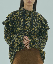 ROSE BUD | FLOWER PRINT BLOUSE(シャツ/ブラウス)