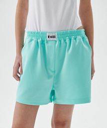 FOLI（ポリー）の「シグネチャースポーティフショーツスカイブルー（その他パンツ）」