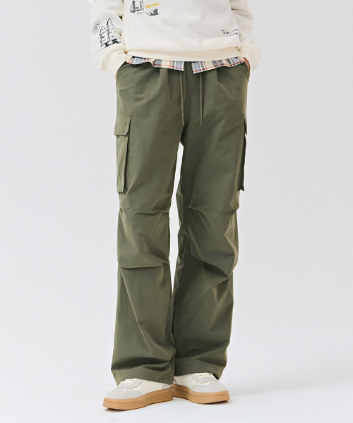 CHASECULT(チェイスカルト)の「レディースパラシュートパンツ-DERG2281B0V(その他パンツ・レディース・カーキ・67/70)」の1枚目の写真