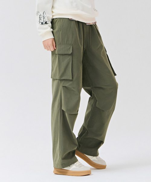 CHASECULT(チェイスカルト)の「レディースパラシュートパンツ-DERG2281B0V(その他パンツ・レディース・カーキ・67/70)」の3枚目の写真
