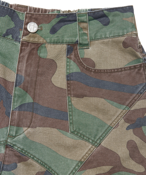 NOMANUAL(NOMANUAL)の「CAMOUFLAGE CARGO SHORTS - CAMOUFLAGE(その他パンツ・レディース・その他・MEDIUM/LARGE/SMALL)」の8枚目の写真