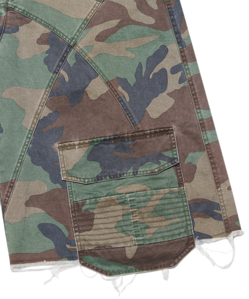 NOMANUAL(NOMANUAL)の「CAMOUFLAGE CARGO SHORTS - CAMOUFLAGE(その他パンツ・レディース・その他・MEDIUM/LARGE/SMALL)」の9枚目の写真
