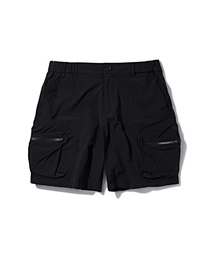 Verdnt（バーダント）の「ボリュームカーゴナイロンショートパンツ[ブラック]（その他パンツ）」