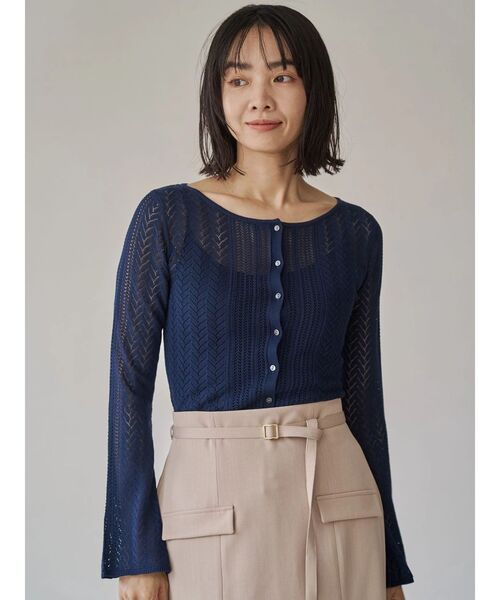 TONAL(トーナル)の「ベルト付フラップマーメイドスカート(スカート・レディース・ベビーピンク/グレー/オフホワイト・SMALL/MEDIUM)」の10枚目の写真