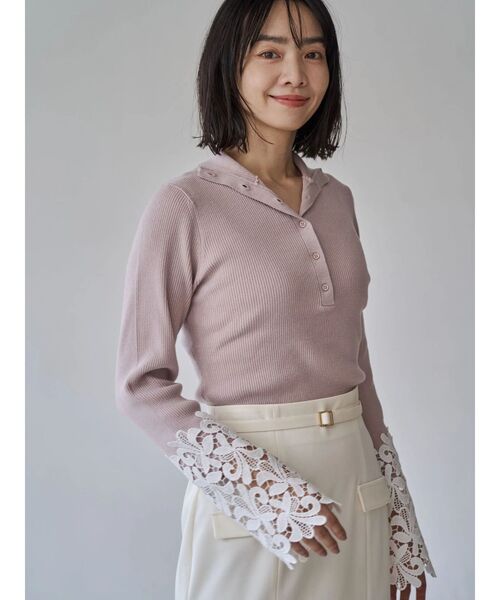 TONAL(トーナル)の「ベルト付フラップマーメイドスカート(スカート・レディース・ベビーピンク/グレー/オフホワイト・SMALL/MEDIUM)」の17枚目の写真