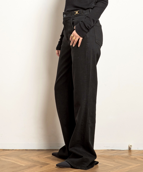 Citizens of humanity(シチズンズオブヒューマニティー)の「*【CITIZENS of HUMANITY】KIMBERLY BIT BLACK(デニムパンツ・レディース・ブラック・25/26/27/28)」の5枚目の写真