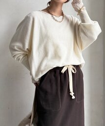 DouDou | メリノウール100%ボートネック(ニット/セーター)