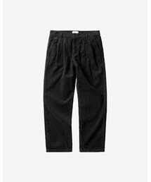 Tura Corduroy Washed Trousers (Black)