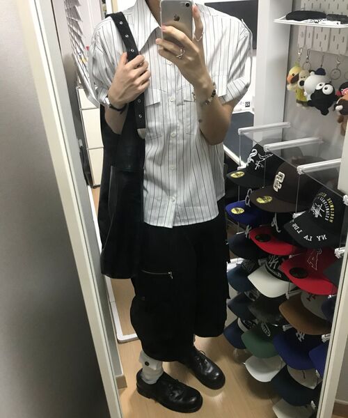 HAH ARCHIVE（ハーアーカイブ）の「[Ham Junsoo Collaboration] HH Belted Bag 2-Way (Black)（ショルダーバッグ・メンズ・その他・FREE）」の10枚目の写真