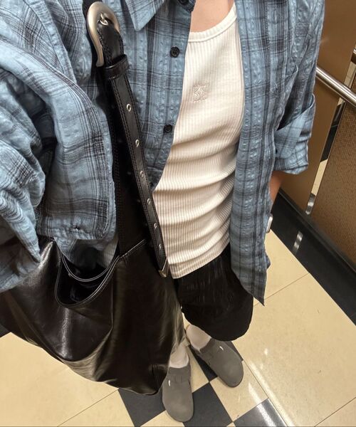 HAH ARCHIVE（ハーアーカイブ）の「[Ham Junsoo Collaboration] HH Belted Bag 2-Way (Black)（ショルダーバッグ・メンズ・その他・FREE）」の16枚目の写真