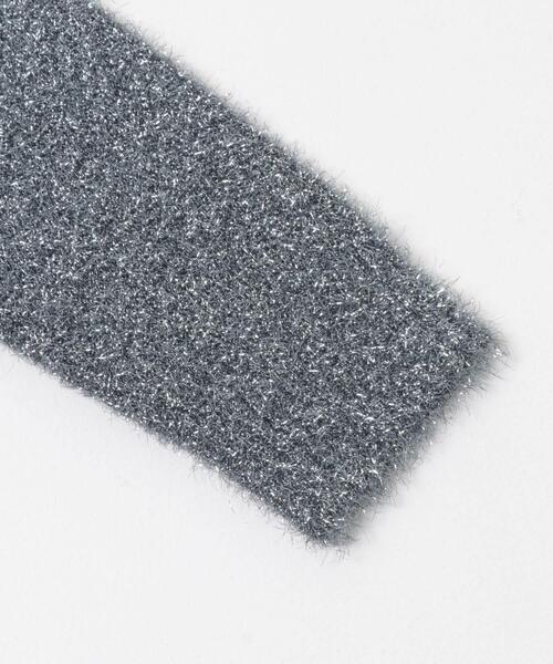 URBAN RESEARCH ROSSO WOMEN（アーバンリサーチ　ロッソ）の「ラメシャギーカーディガン（カーディガン/ボレロ・レディース・ブルー系その他/ブラック・FREE）」の13枚目の写真