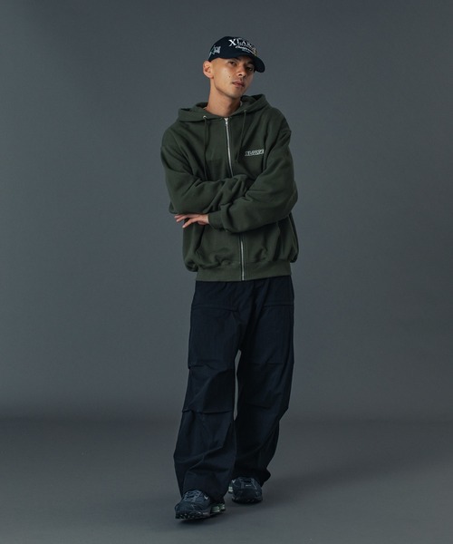 XLARGE（エクストララージ）の「FRONT ZIP POCKET PANTS（その他パンツ・メンズ・ブラック/グレー/オリーブ・30inch/32inch/34inch/36inch）」の5枚目の写真