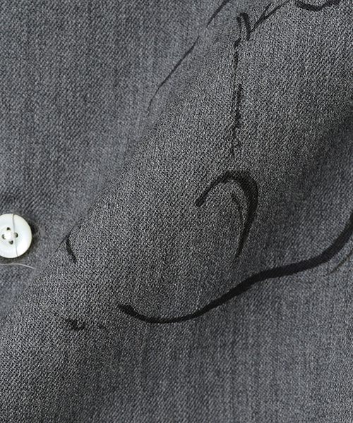 セール】OLD JOE（オールド ジョー） ORIGINAL PRINTED OPEN COLLAR