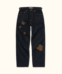 COTTE（コッテ）の「ピクニックガーデンデニムパンツ(ブラック)（デニムパンツ）」