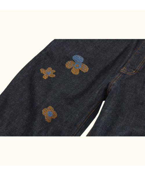 COTTE（コッテ）の「ピクニックガーデンデニムパンツ(ブラック)（デニムパンツ・レディース・その他・size3/size2/size1）」の9枚目の写真