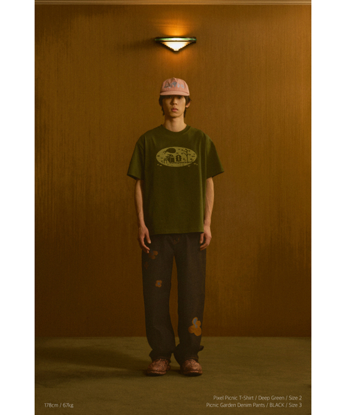 COTTE（コッテ）の「ピクニックガーデンデニムパンツ(ブラック)（デニムパンツ・レディース・その他・size3/size2/size1）」の12枚目の写真