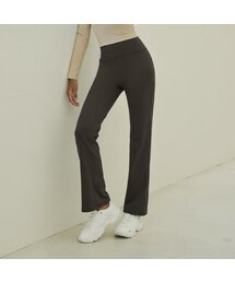 [SWP22020-03] ゼロウィンター ストレート 裏起毛パンツ ディープチャコール