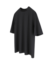 DGNAK（ディグナク）の「斜線切開ダブルステッチTシャツ（ブラック）PF1TS1313（Tシャツ/カットソー）」