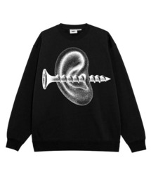 OBEY（オベイ）の「OBEY RECORDS EAR CREWNECK（オベイ レコーズ イヤー クルーネック）（スウェット）」