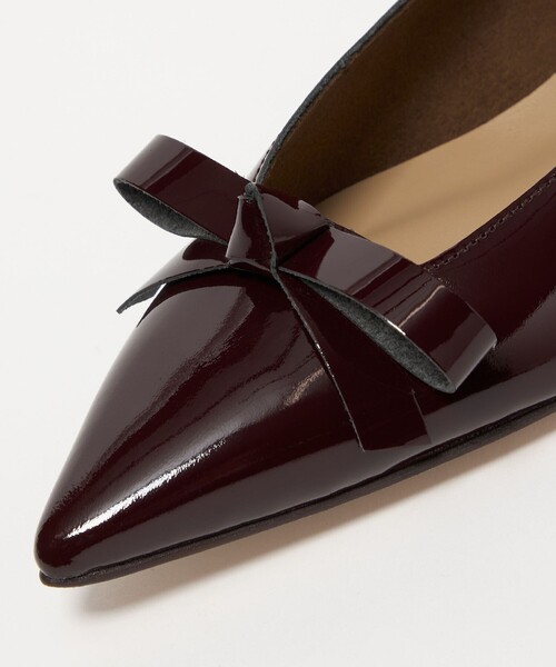 ODETTE E ODILE(オデットエオディール)の「【WEB限定】リボンタイ フラット20■↑(パンプス・レディース・シルバー/ブラック/ワインレッド・22cm/22.5cm/23cm/23.5cm/24cm/24.5cm/25cm)」の21枚目の写真