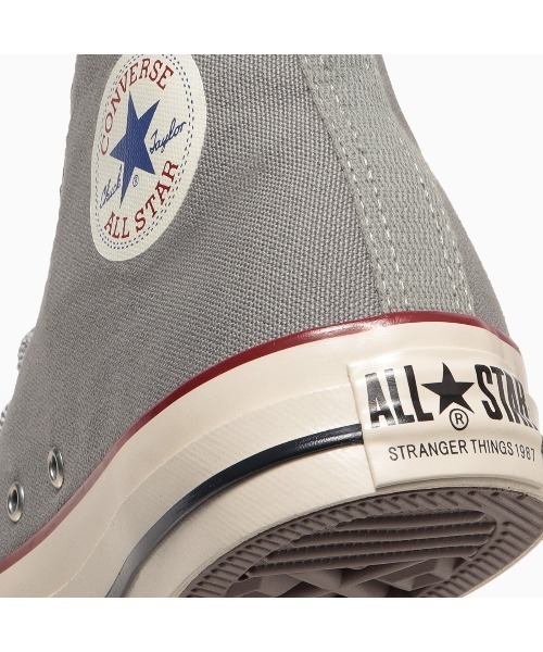 CONVERSE(コンバース)の「CONVERSE ALL STAR AGED 87 CL HI / STRANGER THINGS 5(コンバース オールスター エイジド 87 CL HI / ストレンジャー・シングス 5)(スニーカー・メンズ・グレー系・26.5cm/27cm/27.5cm/28cm/29cm/25.5cm/26cm/23.5cm/23cm/24.5cm/24cm/25cm)」の8枚目の写真
