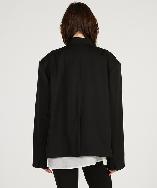 PRANK PROJECT（プランクプロジェクト）の「【2026Spring Pre-Order】ボクシージャケット / Boxy Jacket（その他アウター・レディース・チャコールグレー/ブラック/ブラウン・FREE）」の10枚目の写真