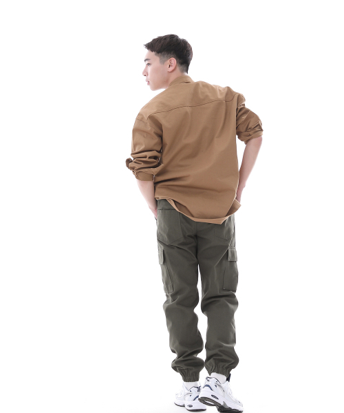 SAINTCREW(セントクルー)の「レトロラインカーゴジョガーパンツ RL-311CJ カーキ(スウェットパンツ・メンズ・その他・SMALL/MEDIUM/LARGE/X-LARGE)」の8枚目の写真