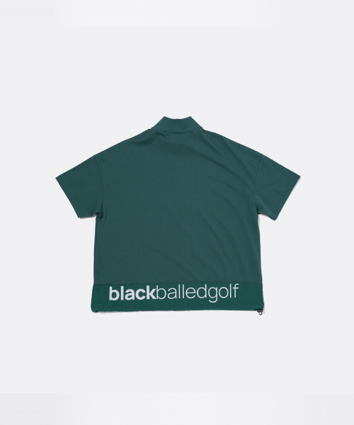 BLACKBALLED(ブラックボールド)の「ハーフネックTシャツ_グリーン(Tシャツ/カットソー・メンズ・その他・SMALL/MEDIUM/LARGE/X-LARGE/XX-LARGE/XXX-LARGE)」の4枚目の写真