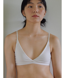 SOOPUI（スープイ）の「Triangle soft bamboo bra in Egg（ブラジャー）」