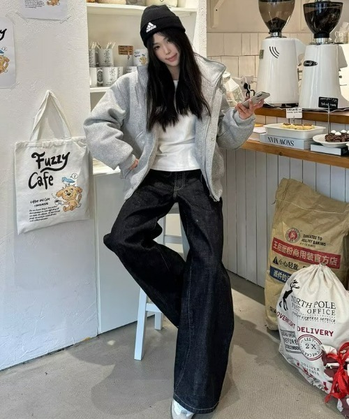 REBALANCE（リバランス）の「カーブドワイドレッグデニム（その他パンツ・メンズ・A・MEDIUM/LARGE/X-LARGE）」の2枚目の写真