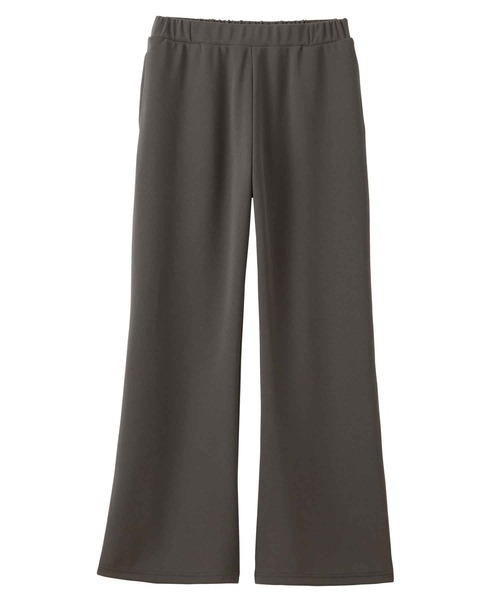 GeeRA（ジーラ）の「【S-LL展開】美脚見せ！オン/オフ着られるカーブフレアストレッチパンツ（スラックス・レディース・ベージュ/チャコール/ブラック・SMALL/X-LARGE/LARGE/MEDIUM）」の18枚目の写真