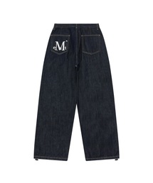 マキシバックポケットビッグロゴデニム 男女共用 (2カラー)