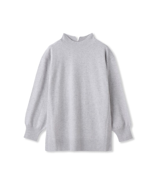 LAUTREAMONT（ロートレアモン）の「ファインメリノウールチュニックニット≪洗える≫（ニット/セーター・レディース・ライトグレー/グリーン/ピンク/キャメル・9号）」の21枚目の写真