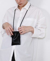 select MOCA | フェイクレザーミニポシェット(ショルダーバッグ)