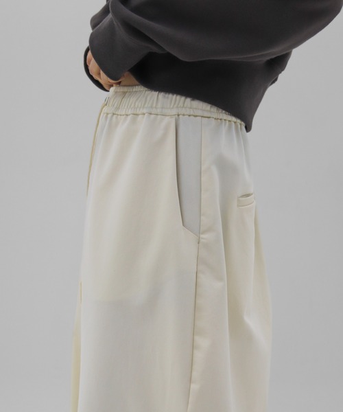 lit（リット）の「Cocoon Volume Pants（その他パンツ・レディース・ブラウン/ブラック/アイボリー・38/36）」の20枚目の写真