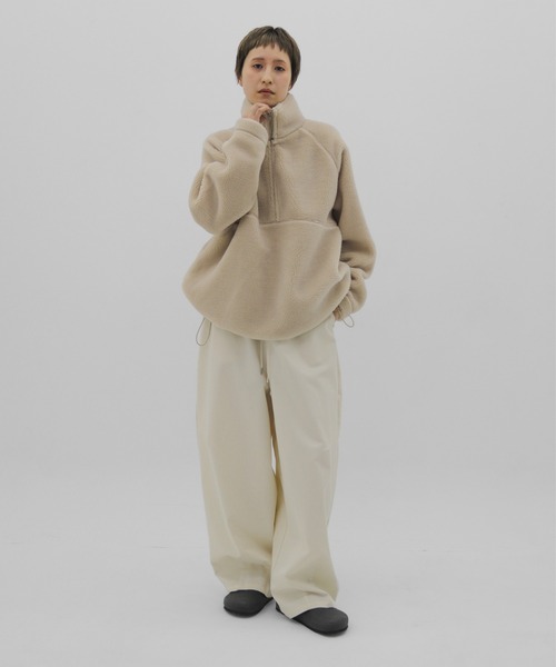 lit（リット）の「Cocoon Volume Pants（その他パンツ・レディース・ブラウン/ブラック/アイボリー・38/36）」の22枚目の写真