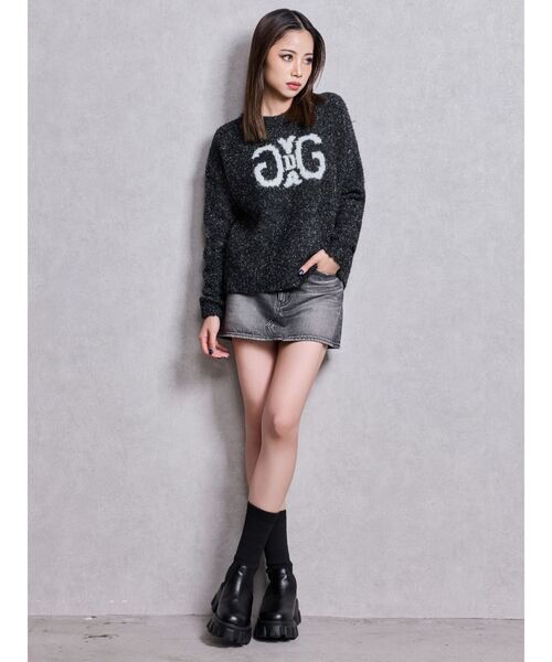 GYDA（ジェイダ）の「Vintageデニムスカートライクショートパンツ（デニムスカート・レディース・ブルー/ブラック・MEDIUM/SMALL/X-SMALL）」の5枚目の写真