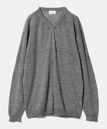 crepuscule（クレプスキュール）の「＜crepuscule × Steven Alan＞ WHOLEGARMENT SHR VNECK KNIT/ニット（ニット/セーター）」