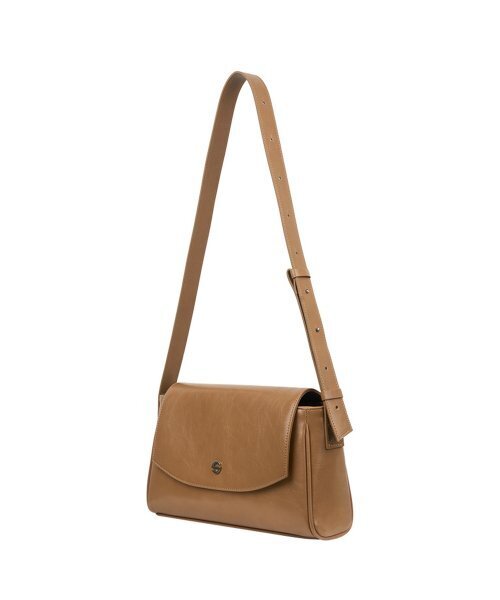 セール】capture bag mini - crinkle dark beige（ショルダーバッグ 