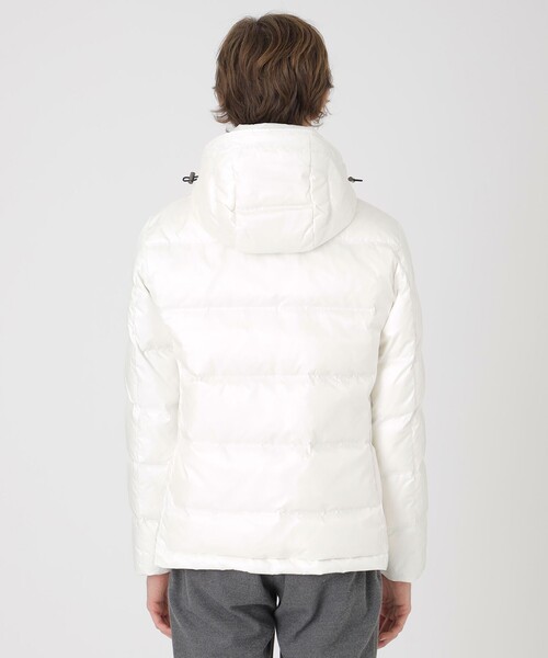 BLACK LABEL CRESTBRIDGE（ブラックレーベル・クレストブリッジ）の「【一部店舗限定】クレストブリッジチェックコンビネーションダウン（ダウンジャケット/コート・メンズ・ブラック/ネイビー/オフホワイト・M/L/XL）」の7枚目の写真