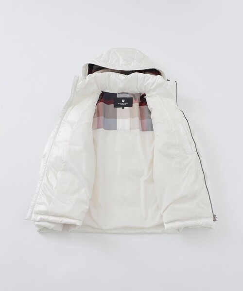 BLACK LABEL CRESTBRIDGE（ブラックレーベル・クレストブリッジ）の「【一部店舗限定】クレストブリッジチェックコンビネーションダウン（ダウンジャケット/コート・メンズ・ブラック/ネイビー/オフホワイト・M/L/XL）」の11枚目の写真